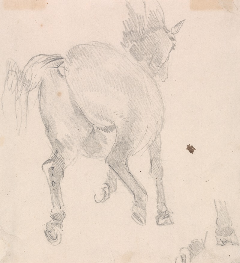 Sawrey Gilpin - Study of a cantering horse