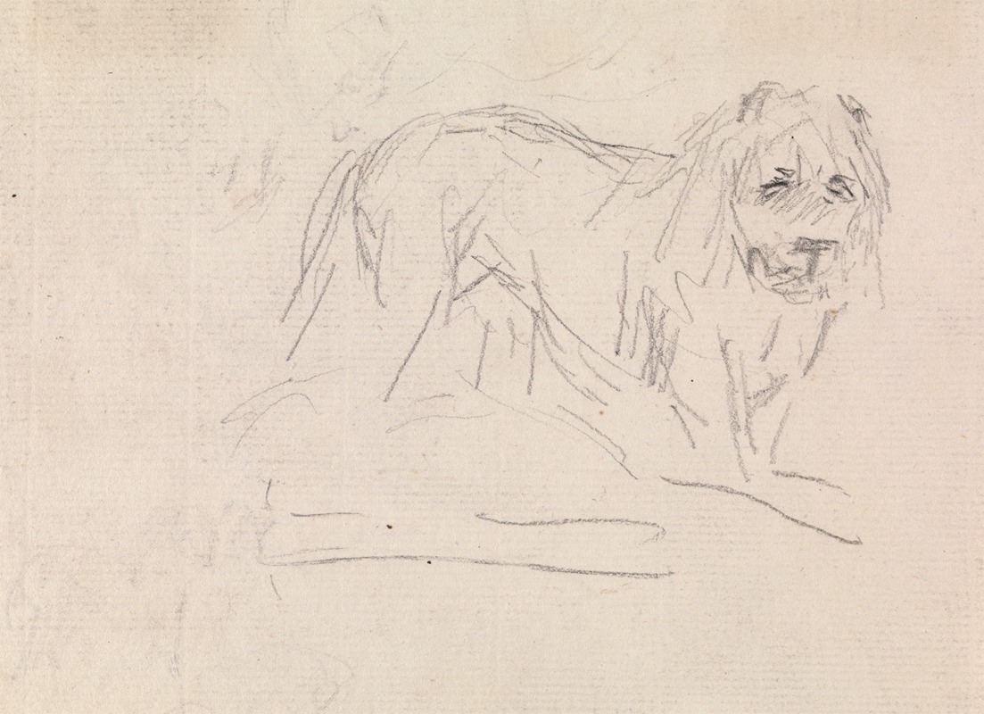 Sawrey Gilpin - Study of a Lion.