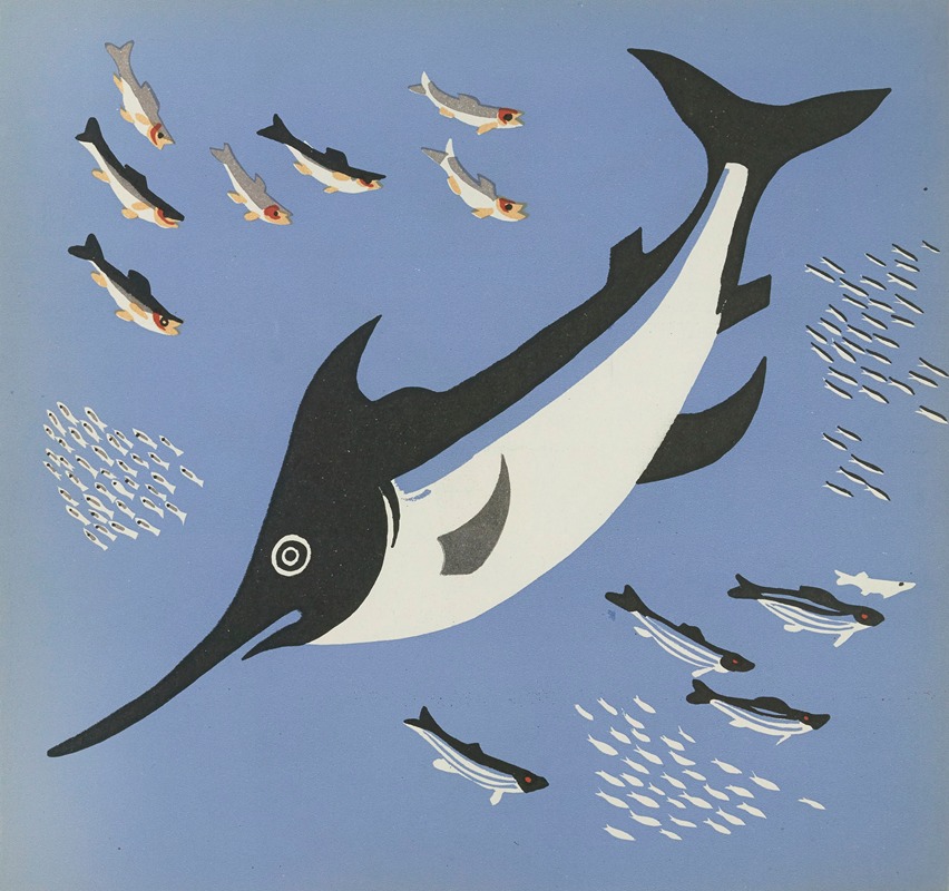Elena Pavlovna Gertik - Images à colorier, Des Poissons Pl.05