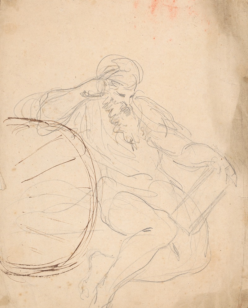 Sir Joshua Reynolds - Bearded Man Seated