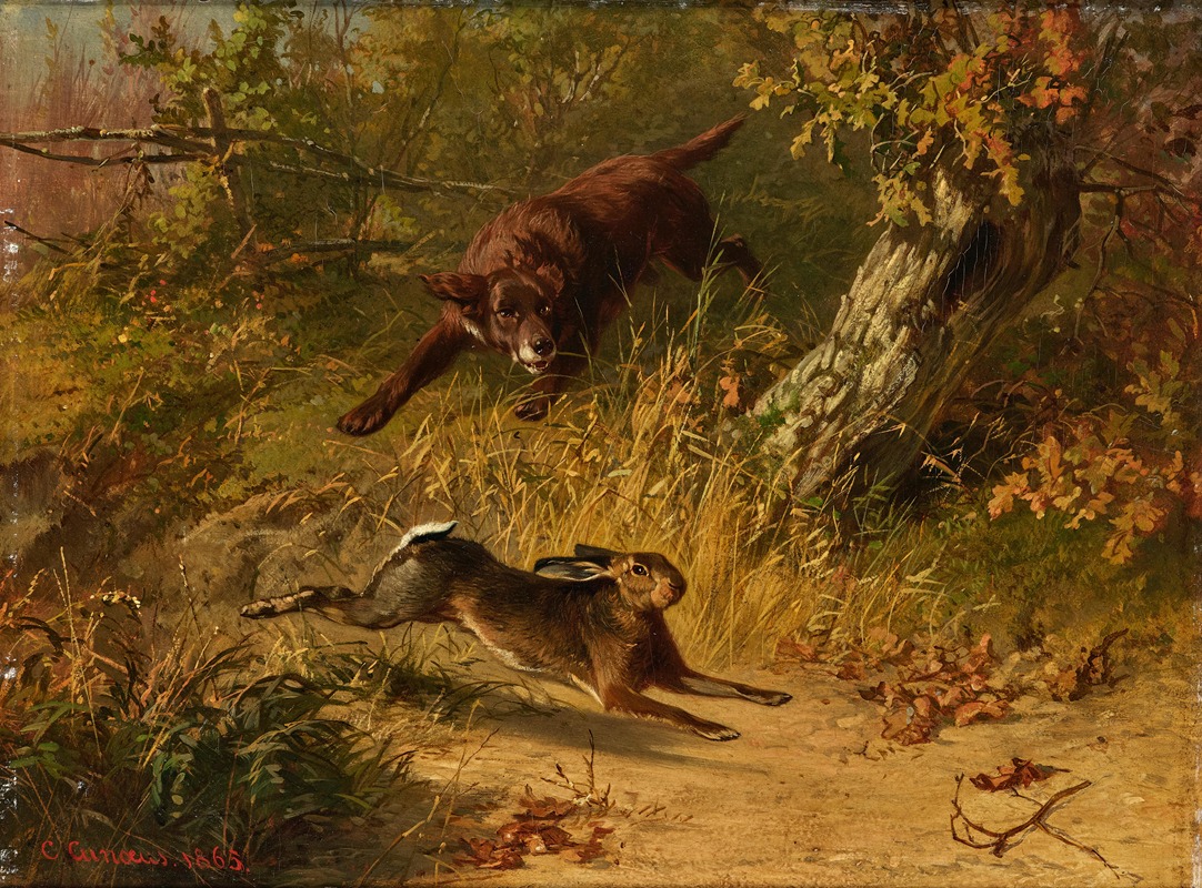 Conradijn Cunaeus - A Rabbit Hunt