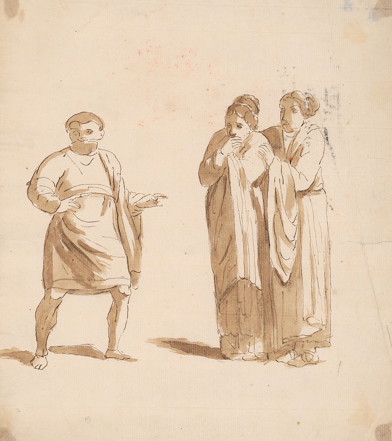 Sir Joshua Reynolds - Man and Two Women