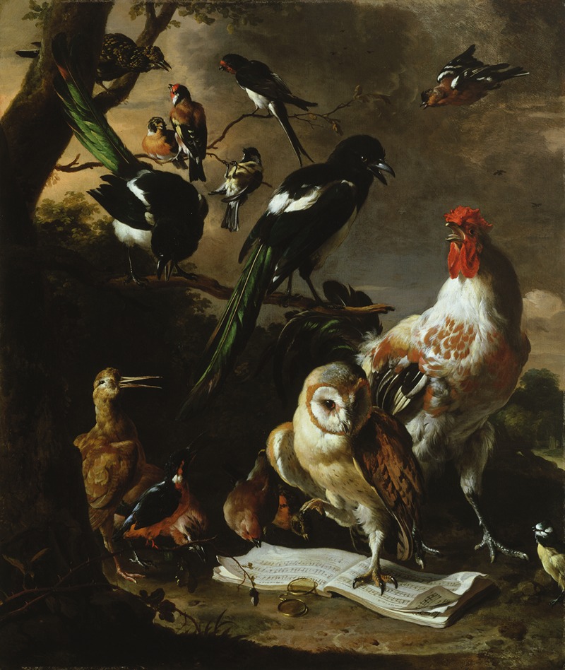 Melchior d'Hondecoeter - Vogelconcert