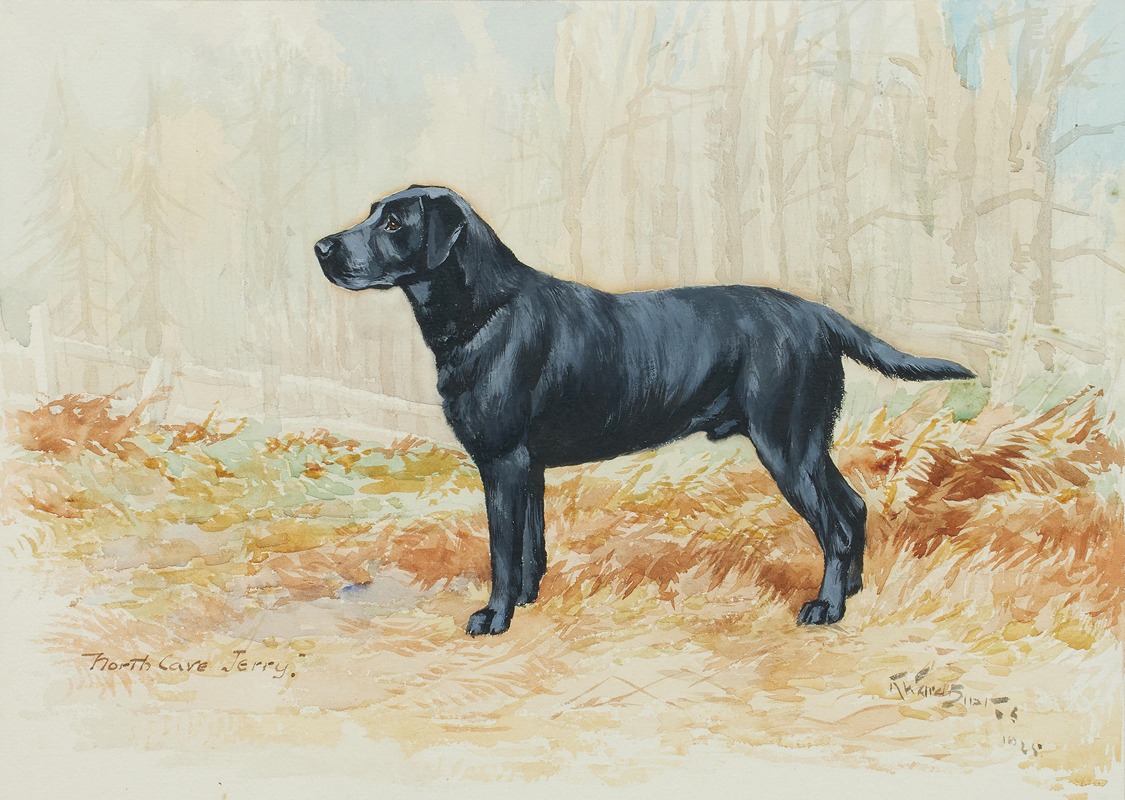 Reuben Ward Binks - North Cave Jerry – Black Labrador Retriever