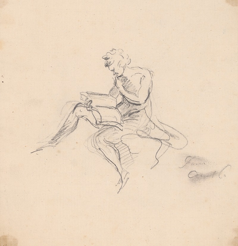 Sir Joshua Reynolds - Man Reading