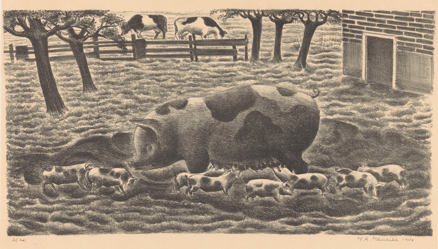 Henk Henriët - Zeug met acht biggen