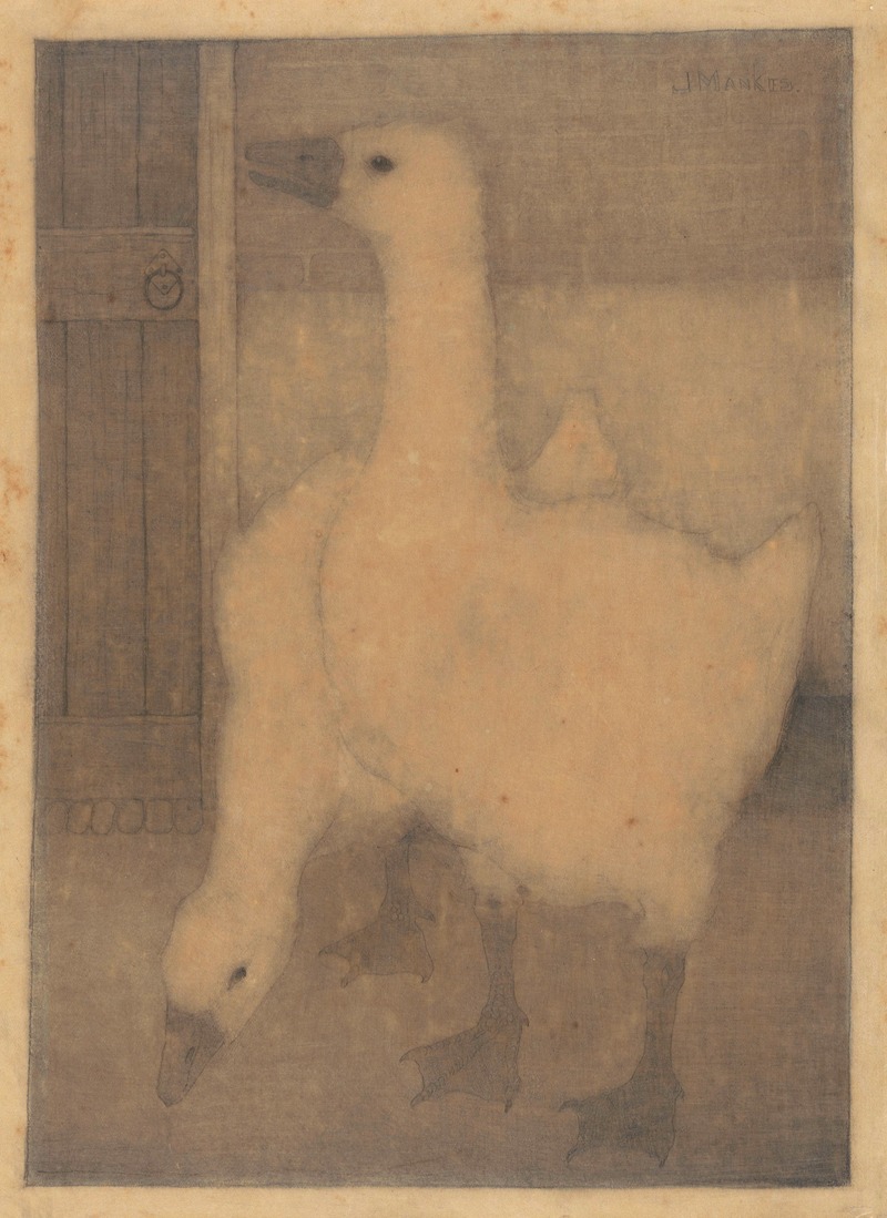 Jan Mankes - Twee ganzen
