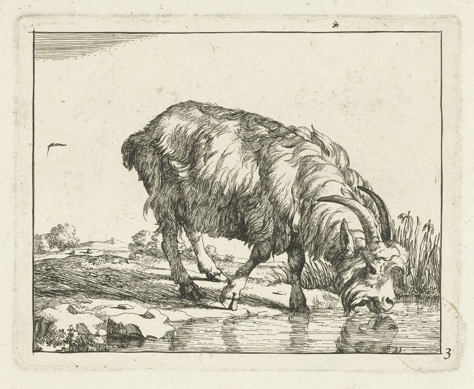 Marcus de Bye - Drinkende bok