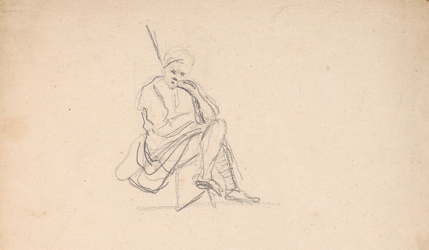 Sir Joshua Reynolds - Seated Figure