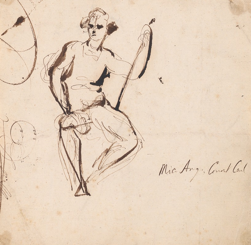 Sir Joshua Reynolds - Seated Man