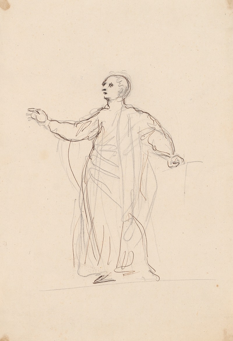 Sir Joshua Reynolds - Standing Man Gesturing