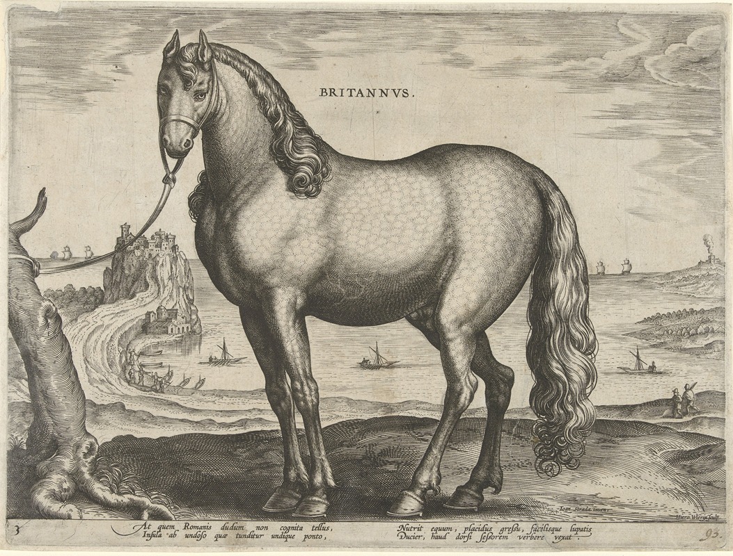Jan Collaert the Elder - Brittanus.