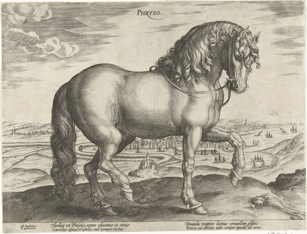 Jan Collaert the Elder - Phryso.