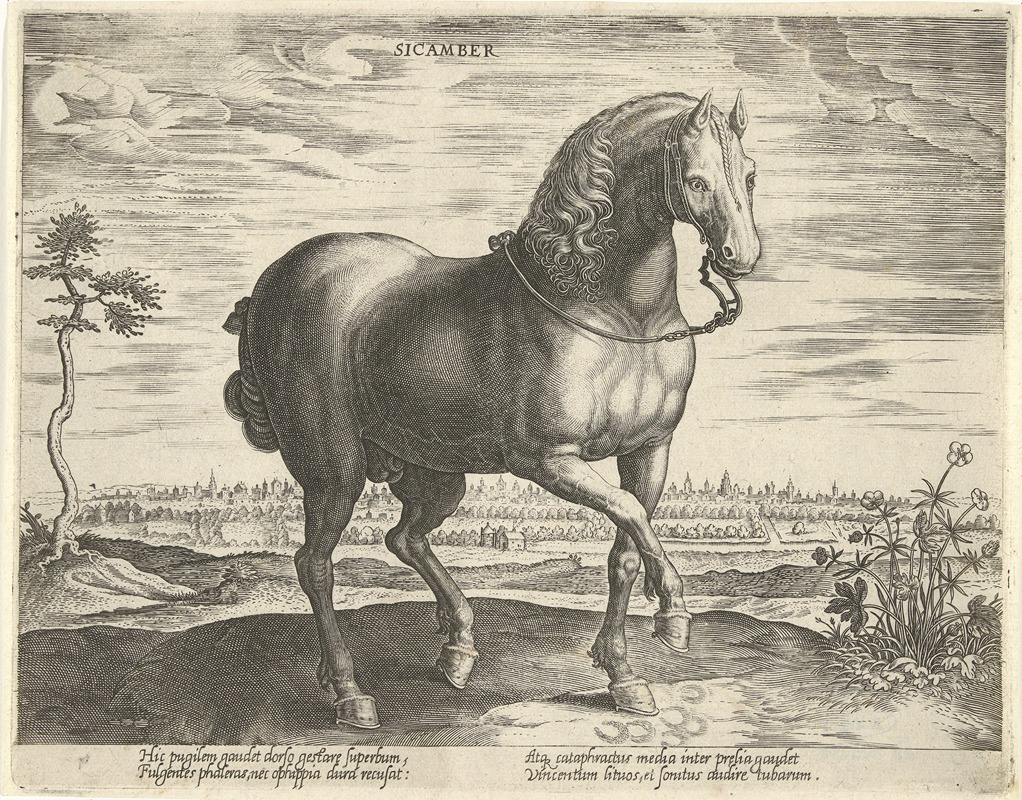 Jan Collaert the Elder - Sicamber.