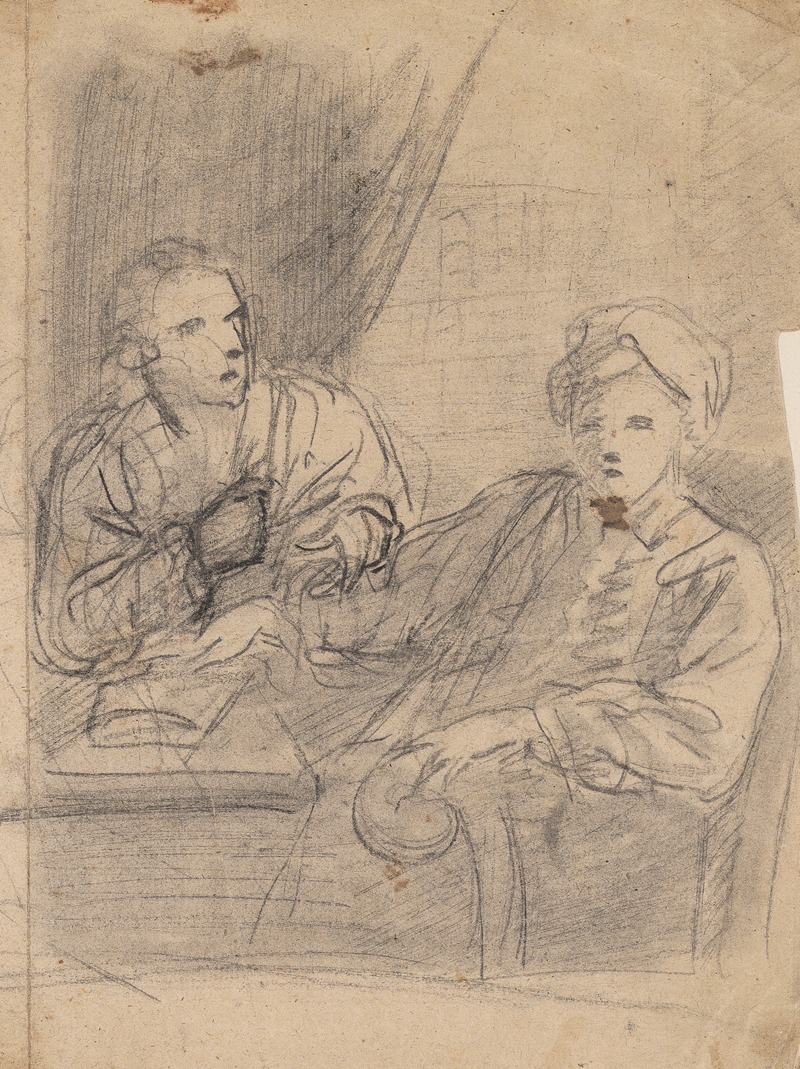 Sir Joshua Reynolds - Two Men Seated