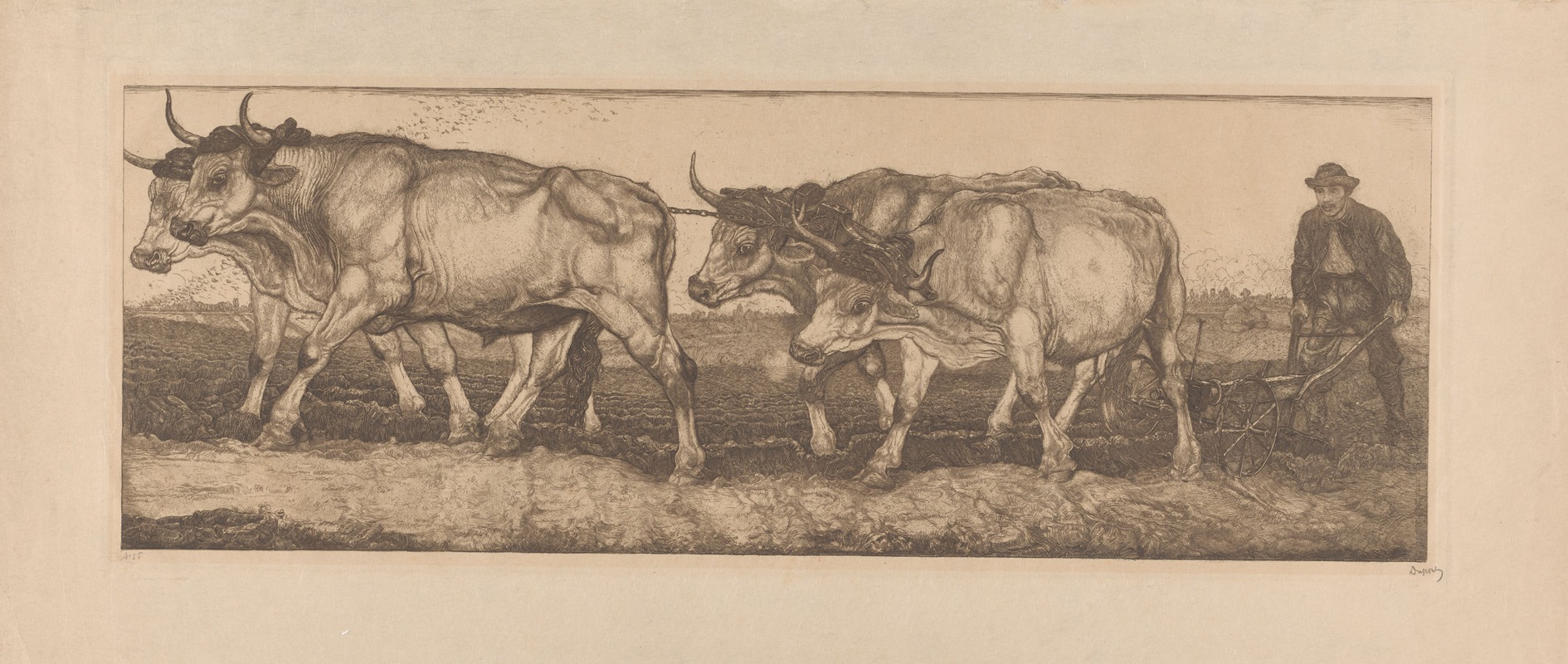 Pieter Dupont - Trekkende ossen
