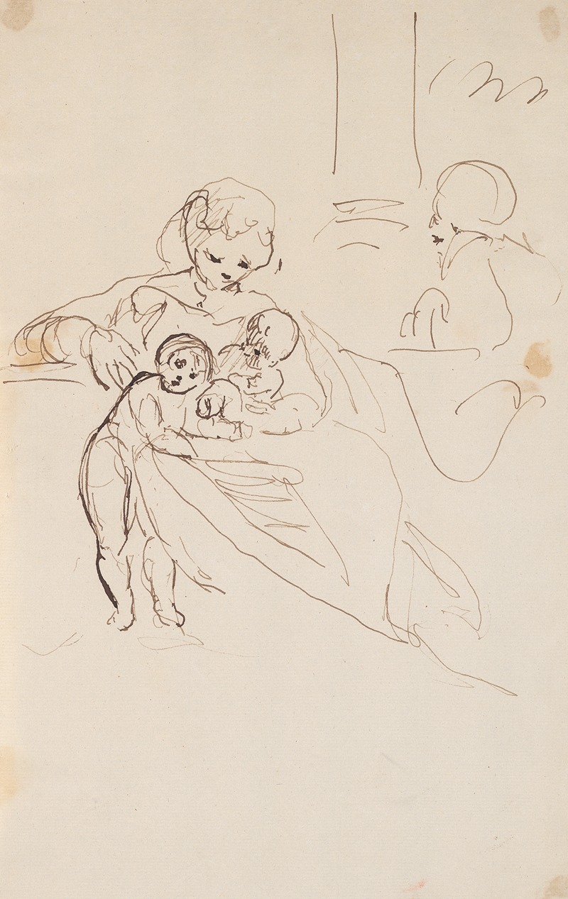 Sir Joshua Reynolds - Woman and Children