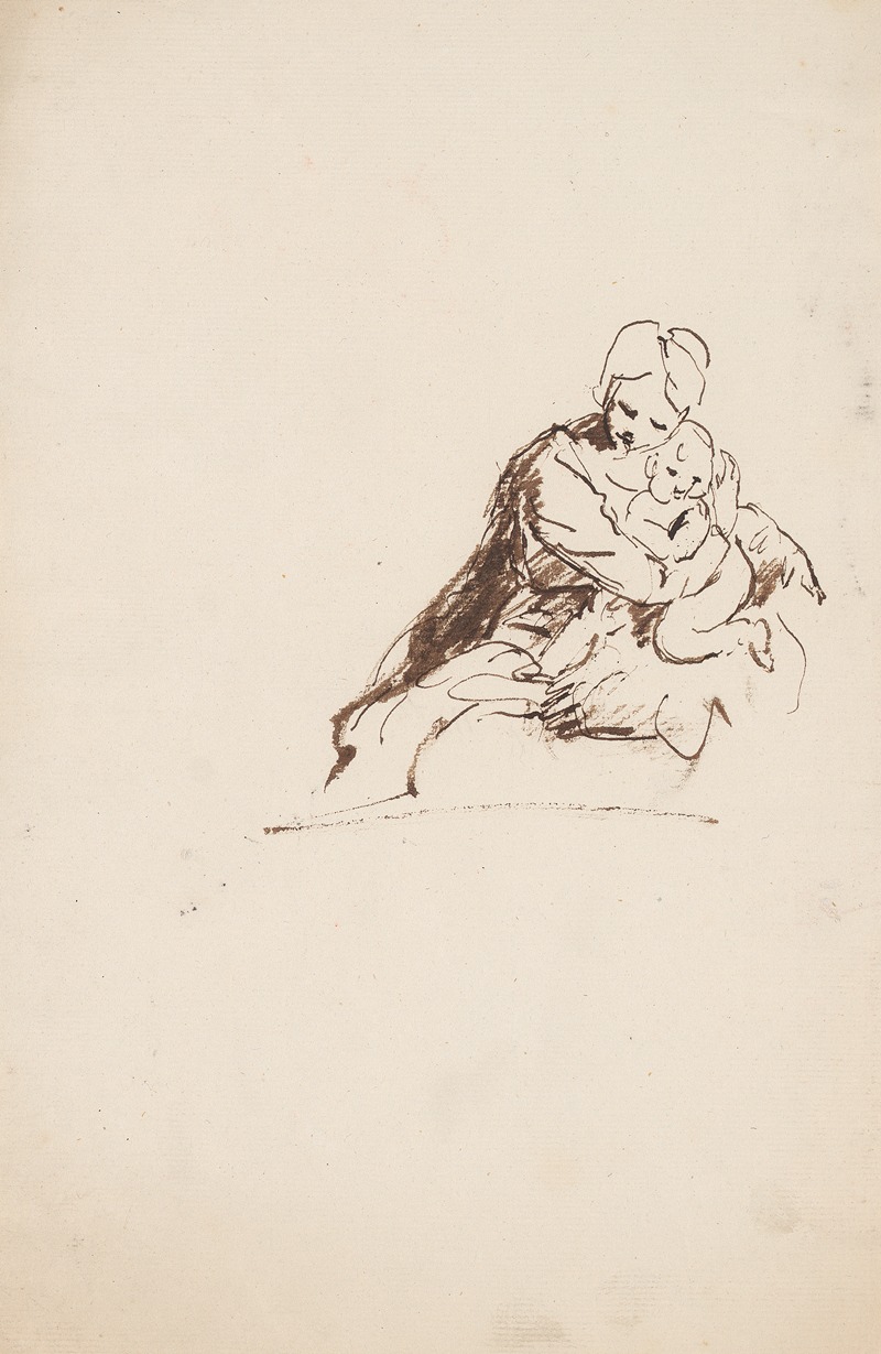 Sir Joshua Reynolds - Woman and Infant
