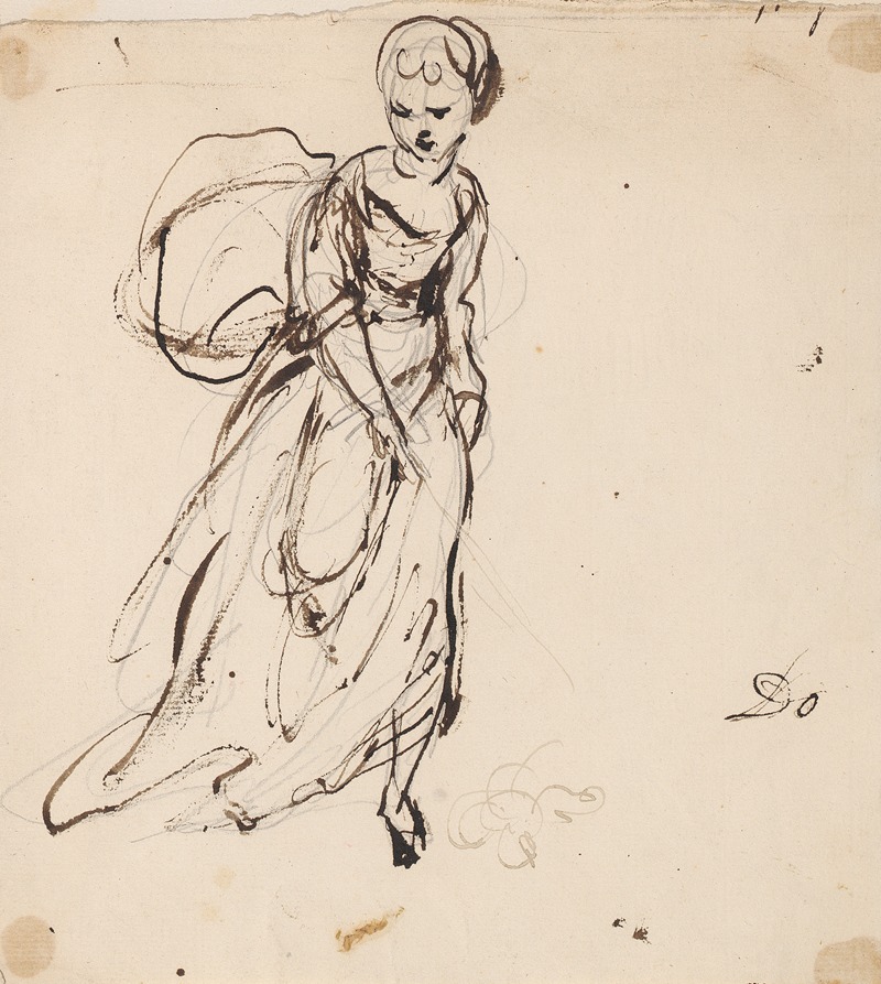 Sir Joshua Reynolds - Woman in Long Dress
