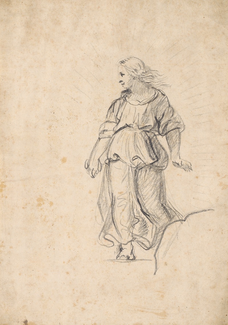 Sir Joshua Reynolds - Woman Walking