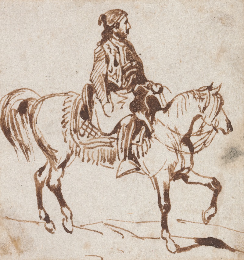 Thomas Hartley Cromek - Turk on a Horse