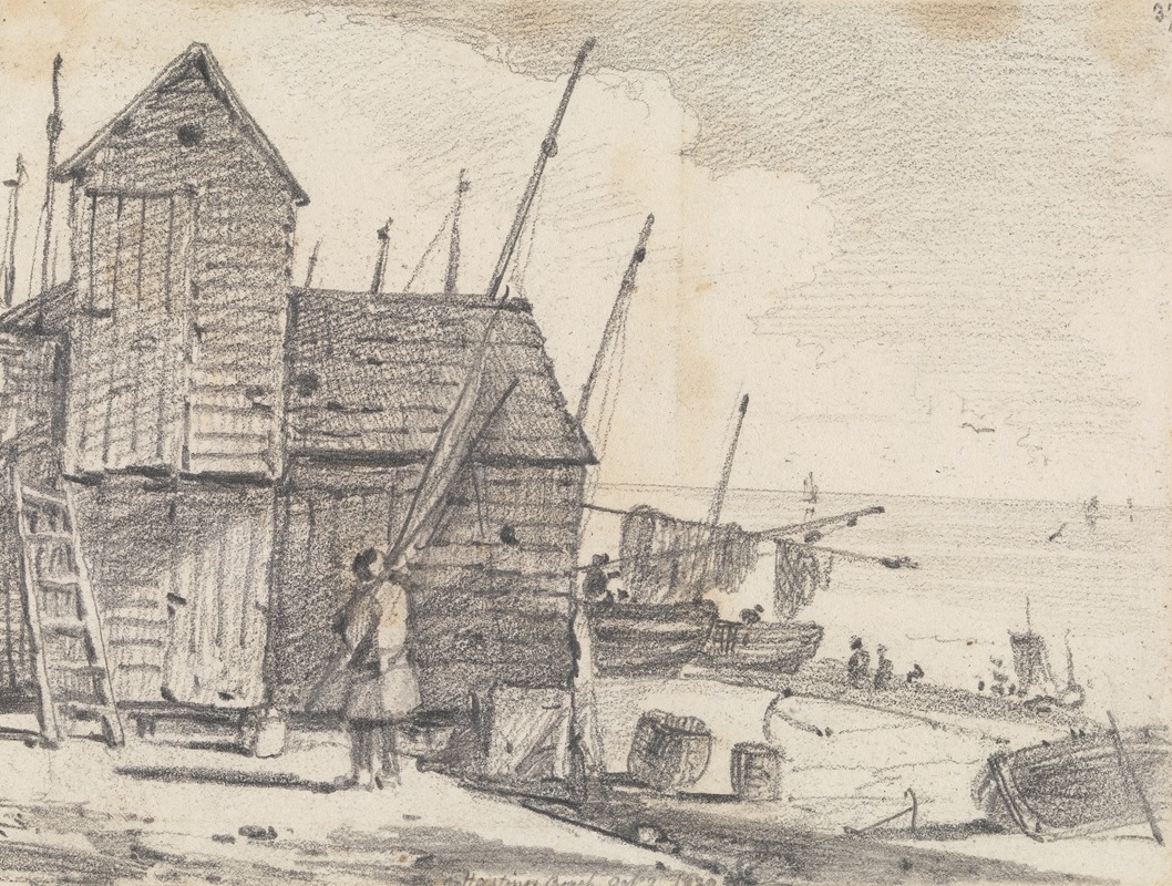 Thomas Hastings - Hastings Beach, 7 October 1820