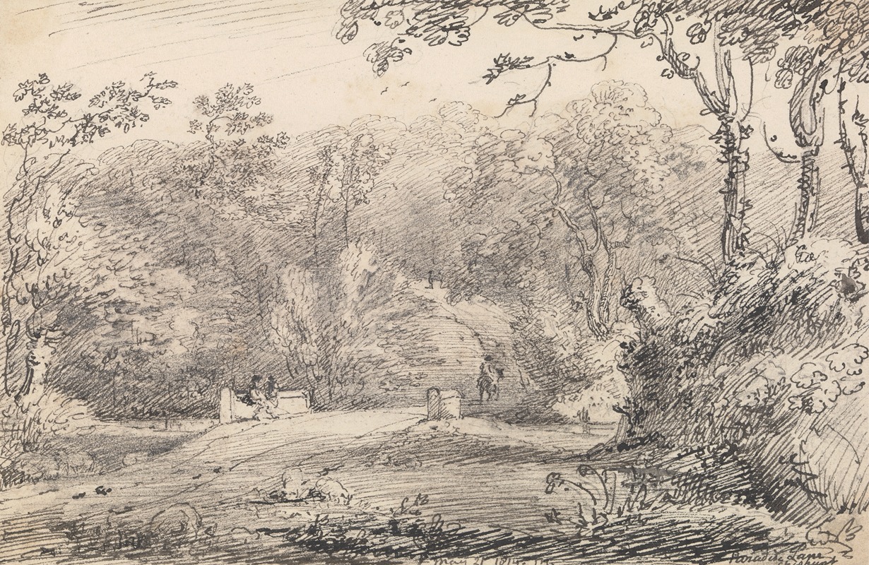 Thomas Hastings - Paradise Lane, Cheshunt, 21 May 1814