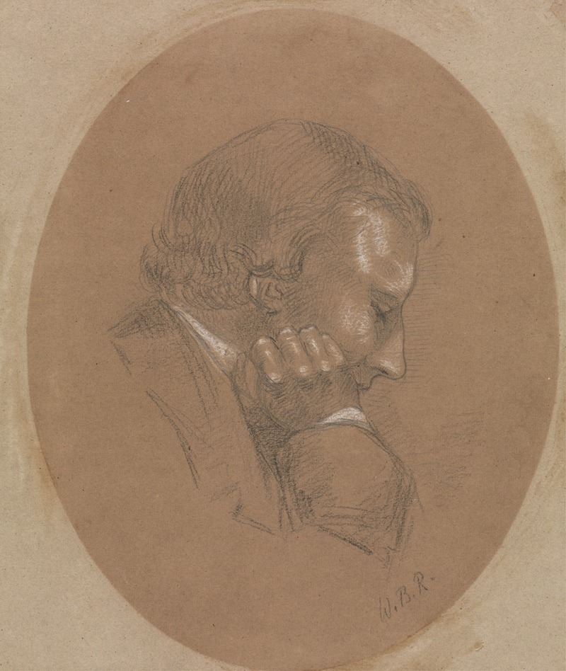 William Blake Richmond - Portrait of a Gentleman