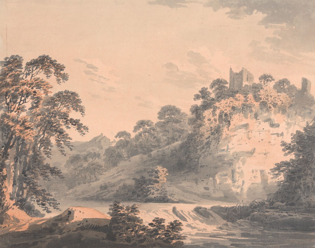 William Gilpin - Knaresborough Castle, Yorkshire