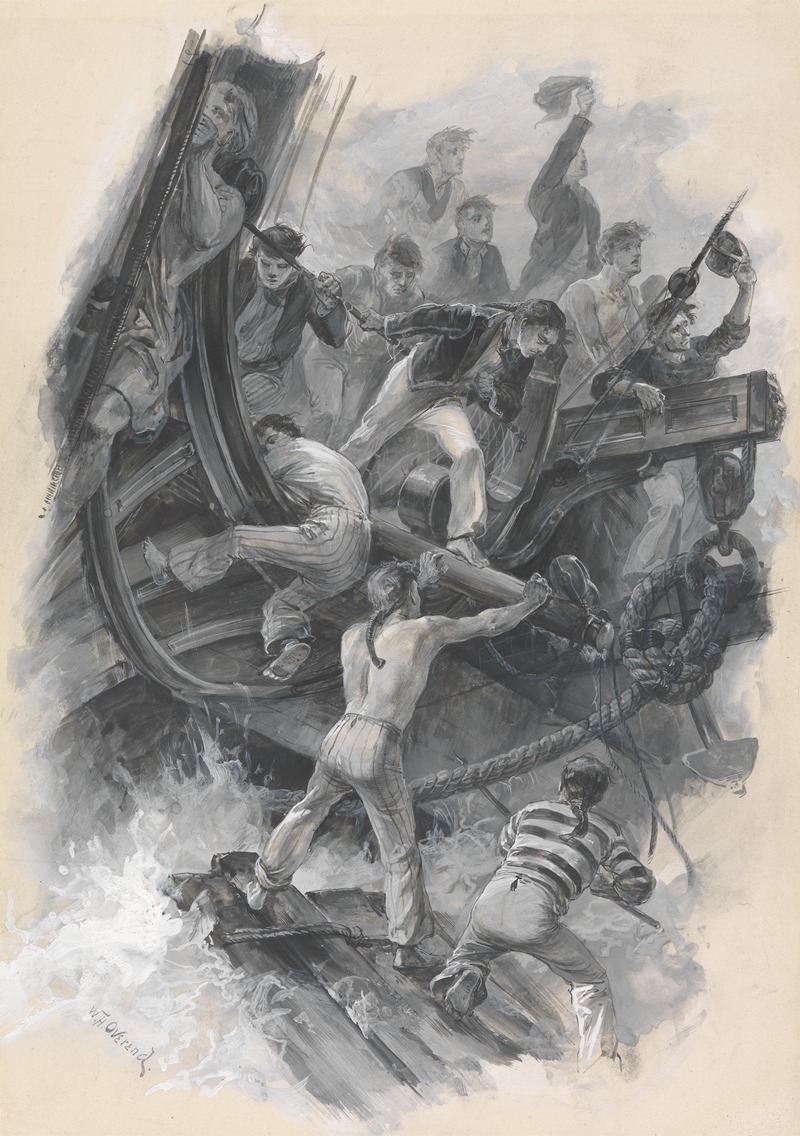 William H. Overend - The Wreck of the Apollo Frigate