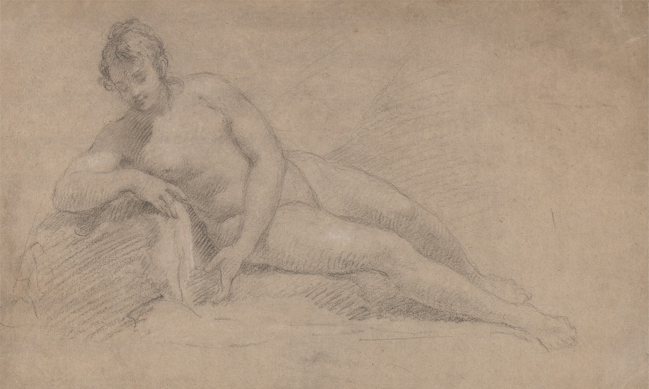 William Hogarth - Study of a Female Nude