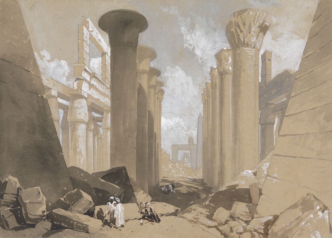 William James Müller - Karnak