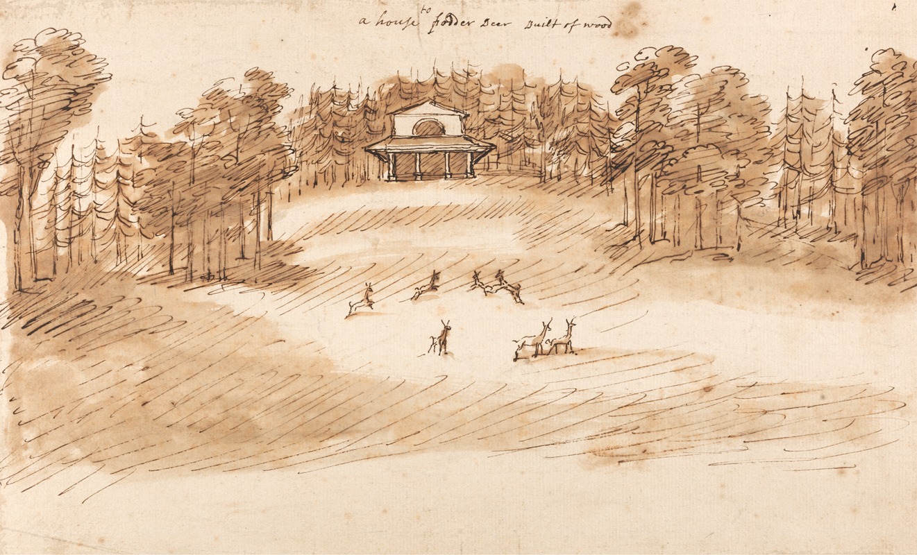 William Kent - Design for a Pavilion in a Deer Park