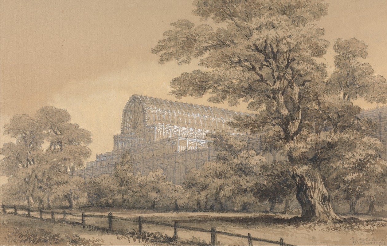 E. J. Stanley - The Crystal Palace in Hyde Park