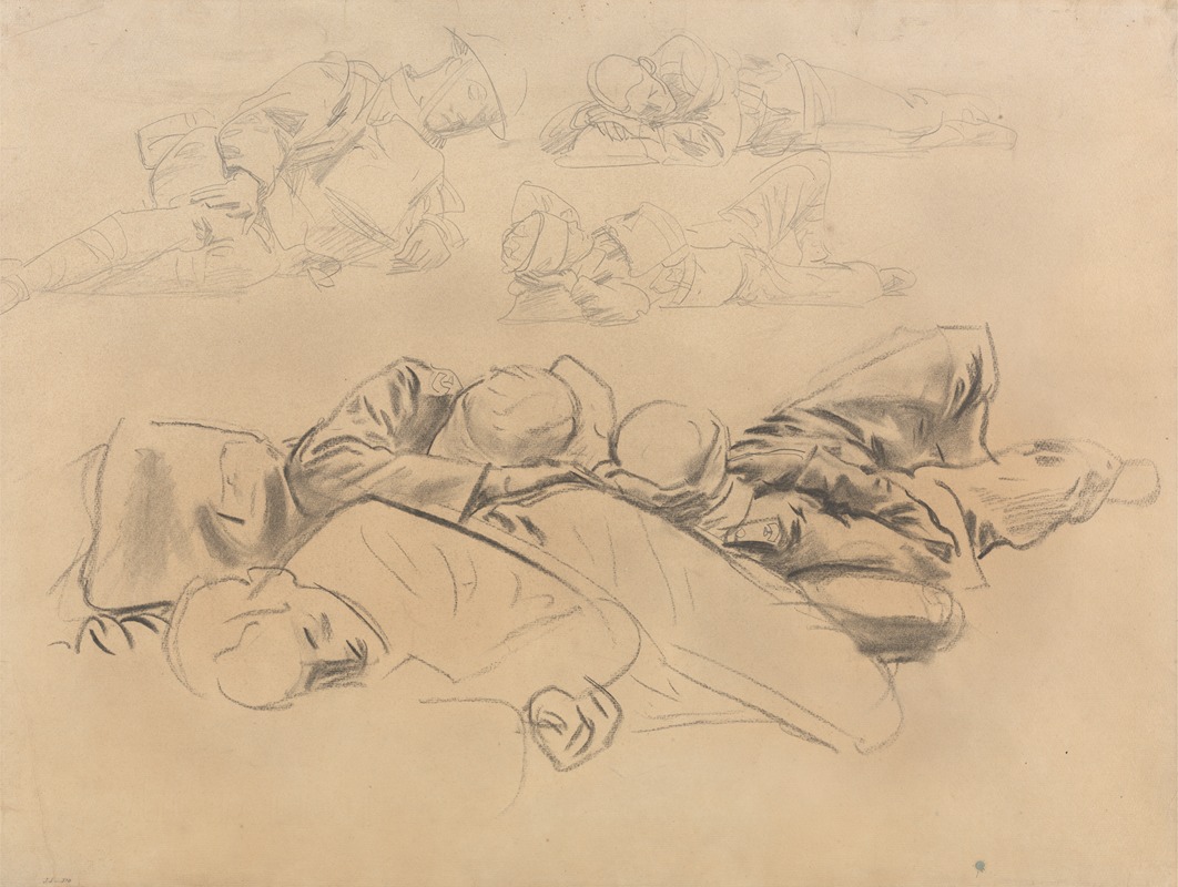 John Singer Sargent - Study for Gassed Soldiers