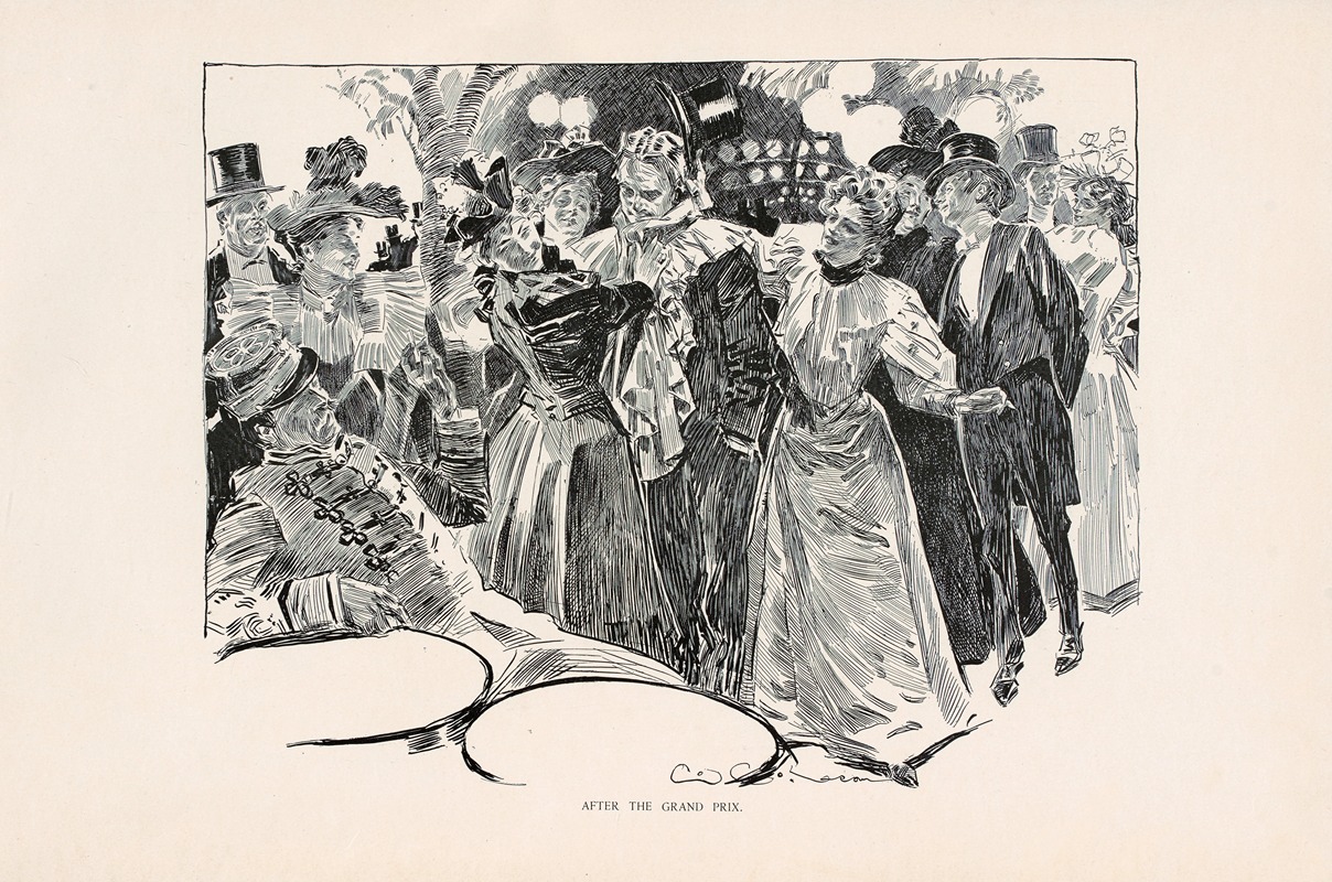 Charles Dana Gibson - After the Grand Prix