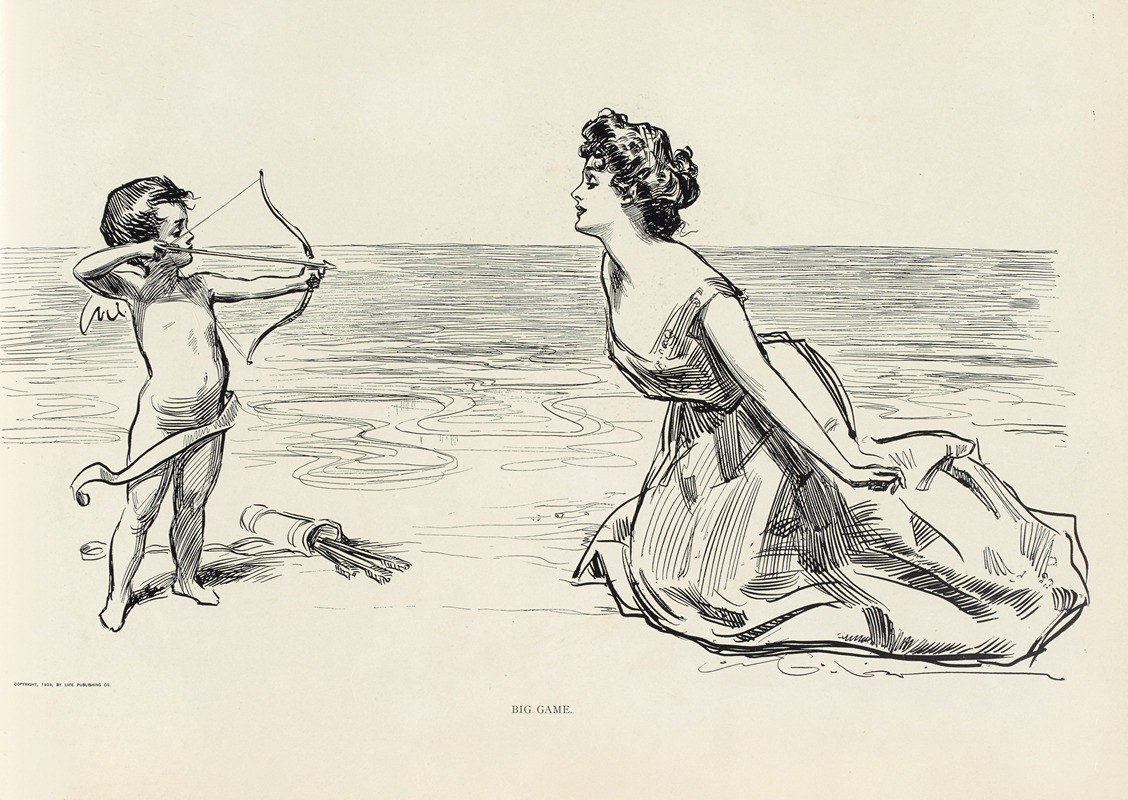 Charles Dana Gibson - Big game