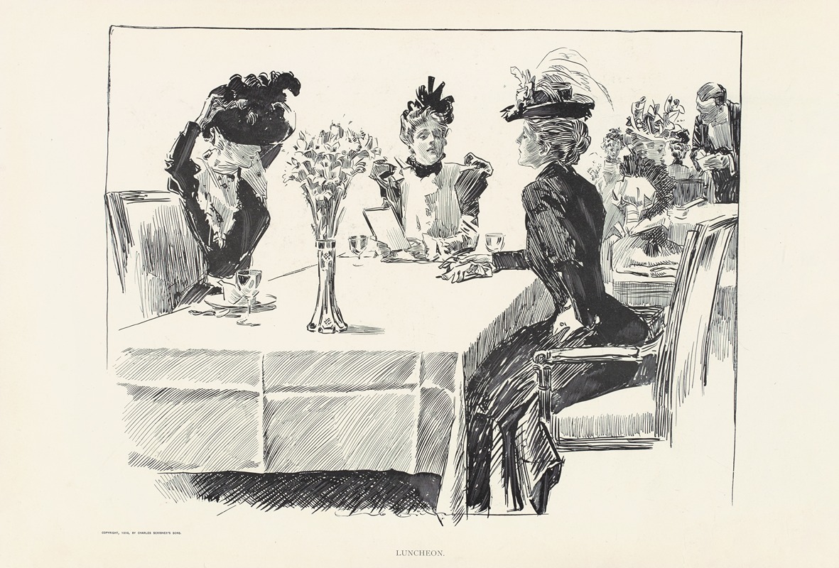 Charles Dana Gibson - Luncheon