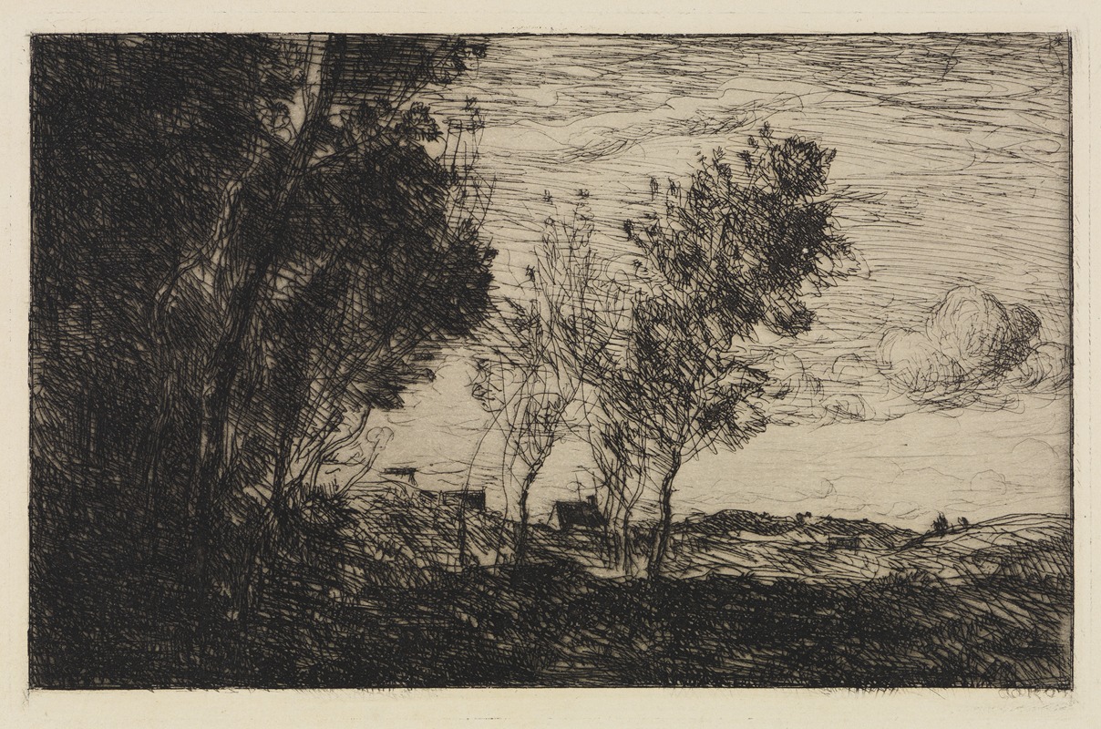 Jean-Baptiste-Camille Corot - In den Dünen