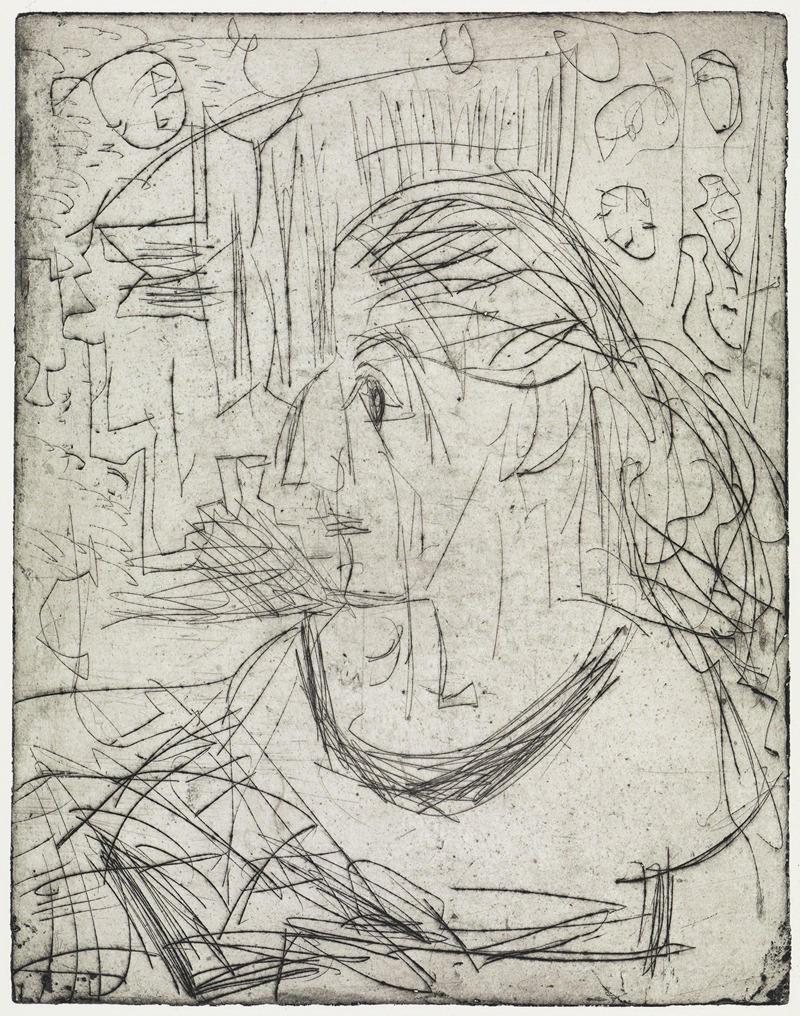 Ernst Ludwig Kirchner - Kranke Frau