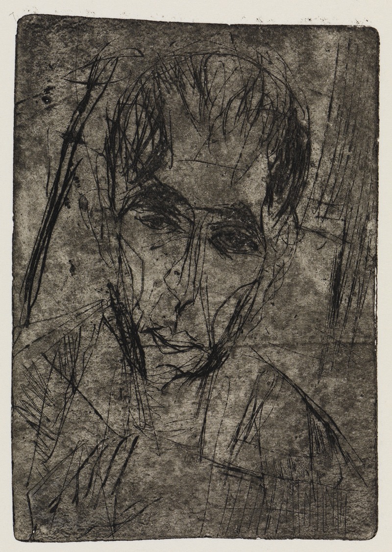 Ernst Ludwig Kirchner - Straßenbiegung;Porträt Wilhelmine Julow I