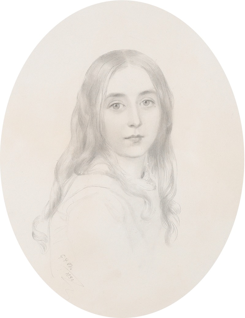 George Frederic Watts - Portrait of Mary O’Brien