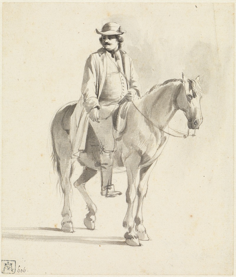 Jean-Jacques de Boissieu - Ein Reiter