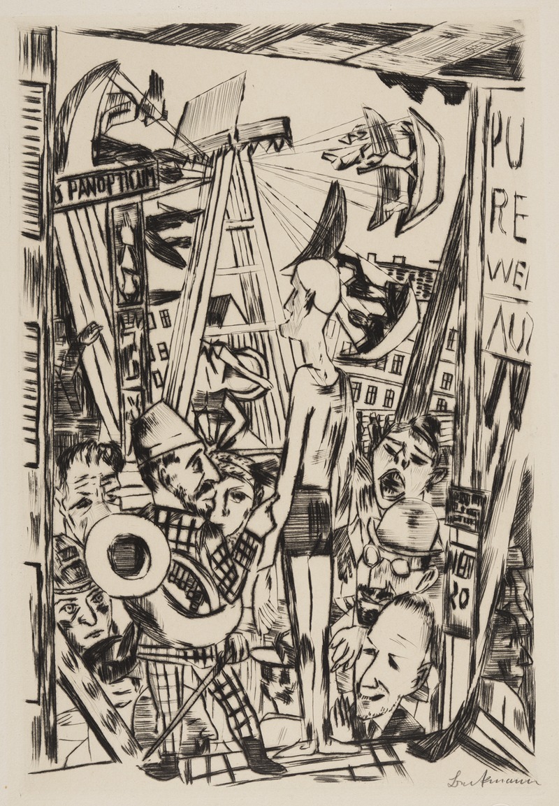 Max Beckmann - Der große Mann