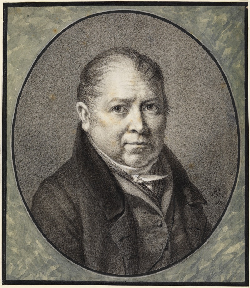 Philipp Jakob Becker - Selbstbildnis