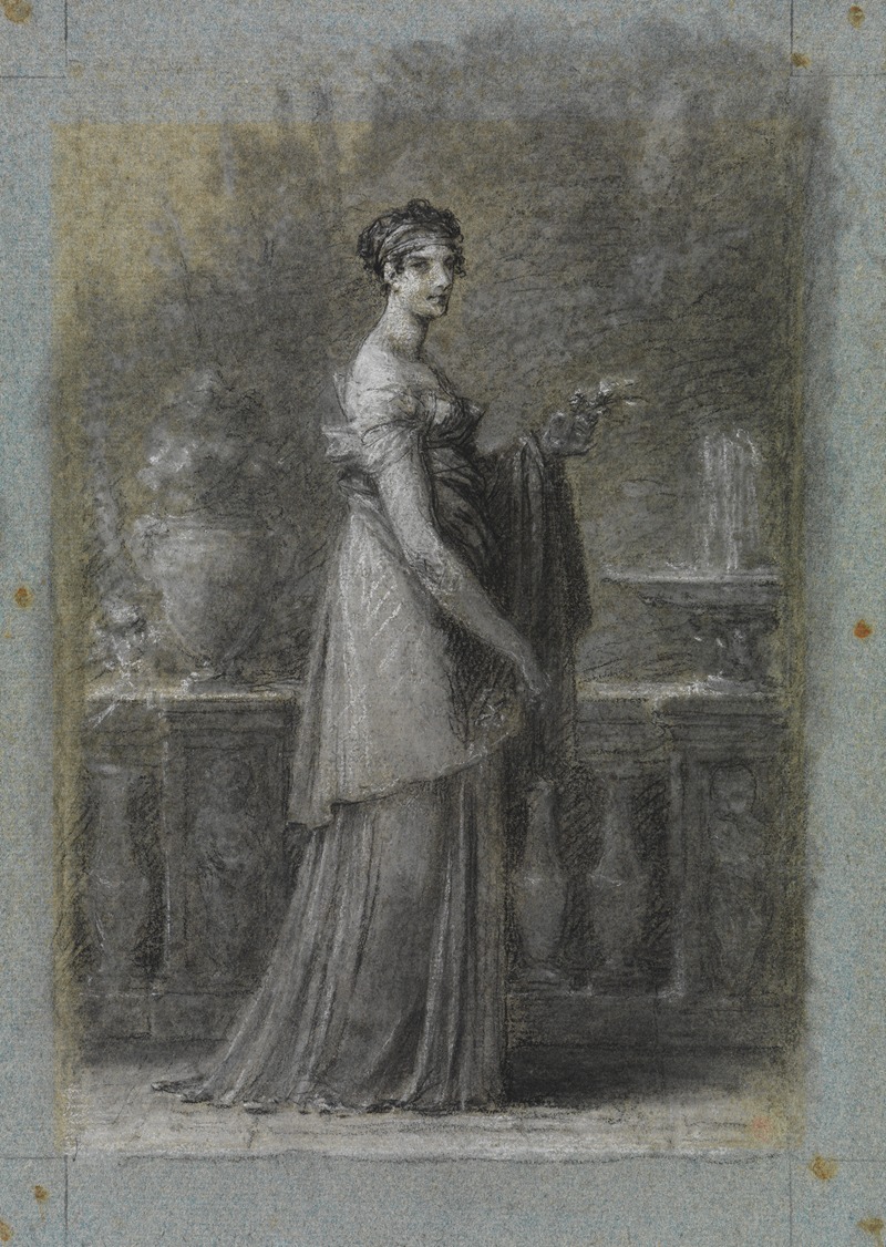 Pierre-Paul Prud'hon - Kaiserin Joséphine Bonaparte, stehend in ganzer Figur