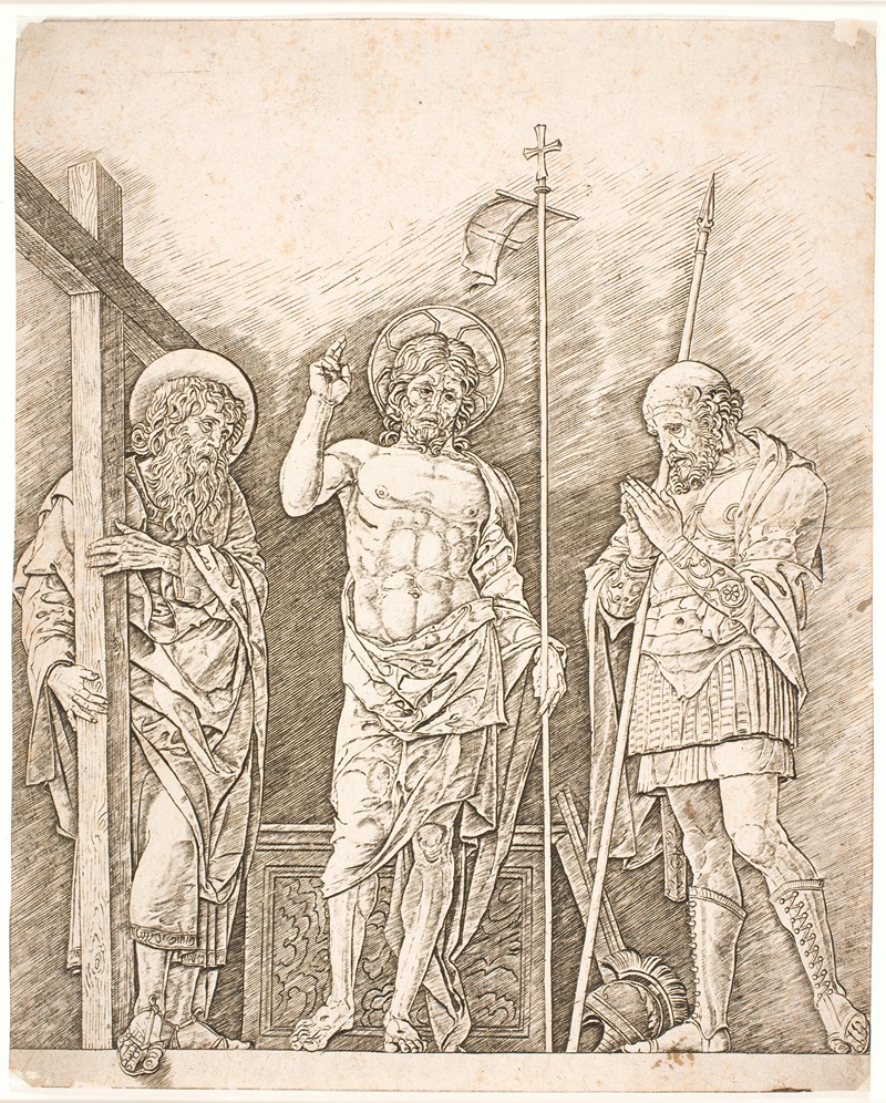 Andrea Mantegna - Den opstandne Kristus