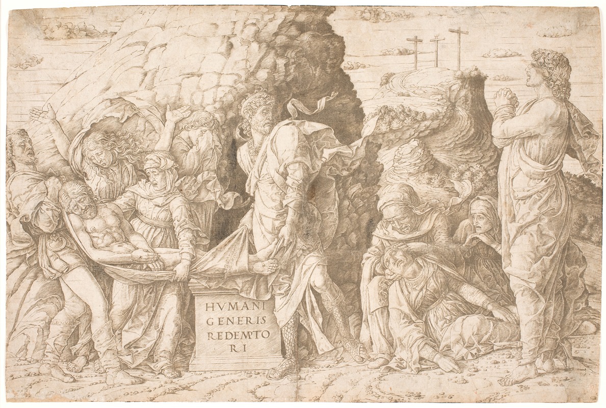 Andrea Mantegna - Gravlæggelsen