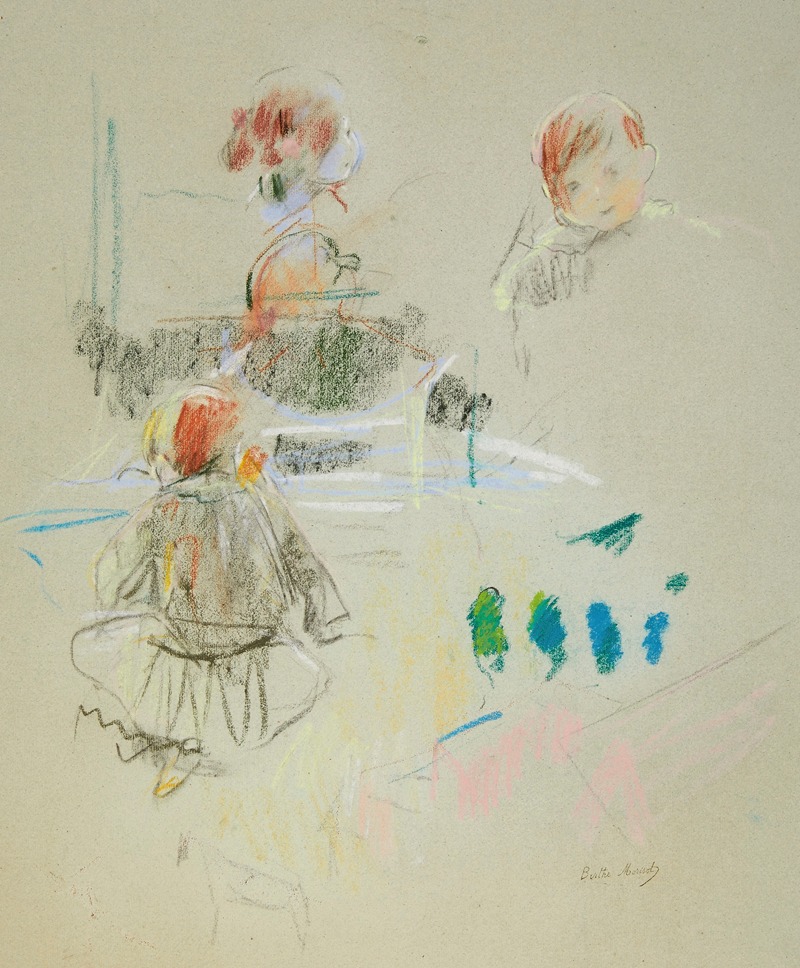 Berthe Morisot - Etude d’enfant