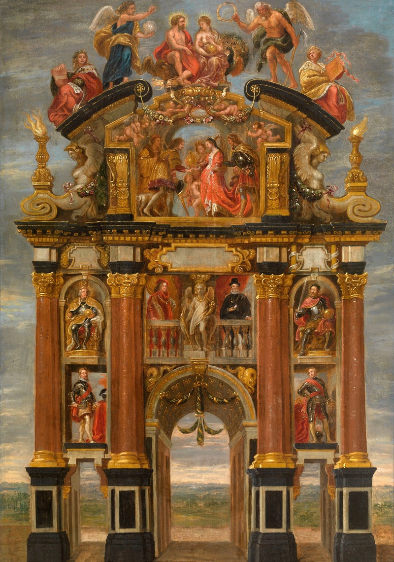 Theodoor van Thulden - Triumphal Arch of Philip IV of Spain